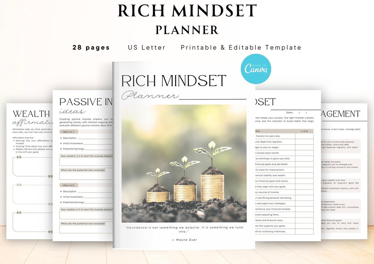 The Rich Mindset Planner
