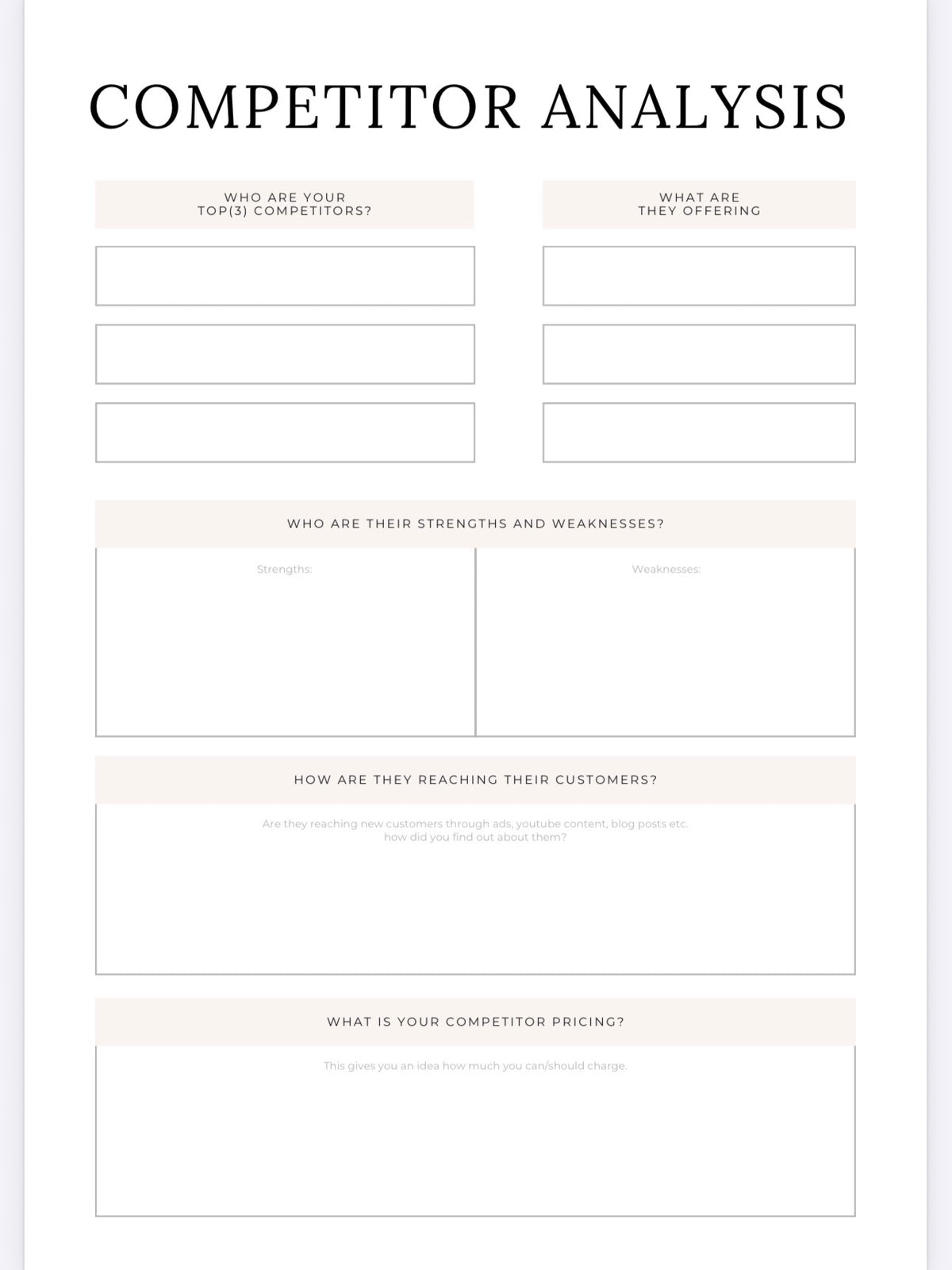 The Shopify Planner