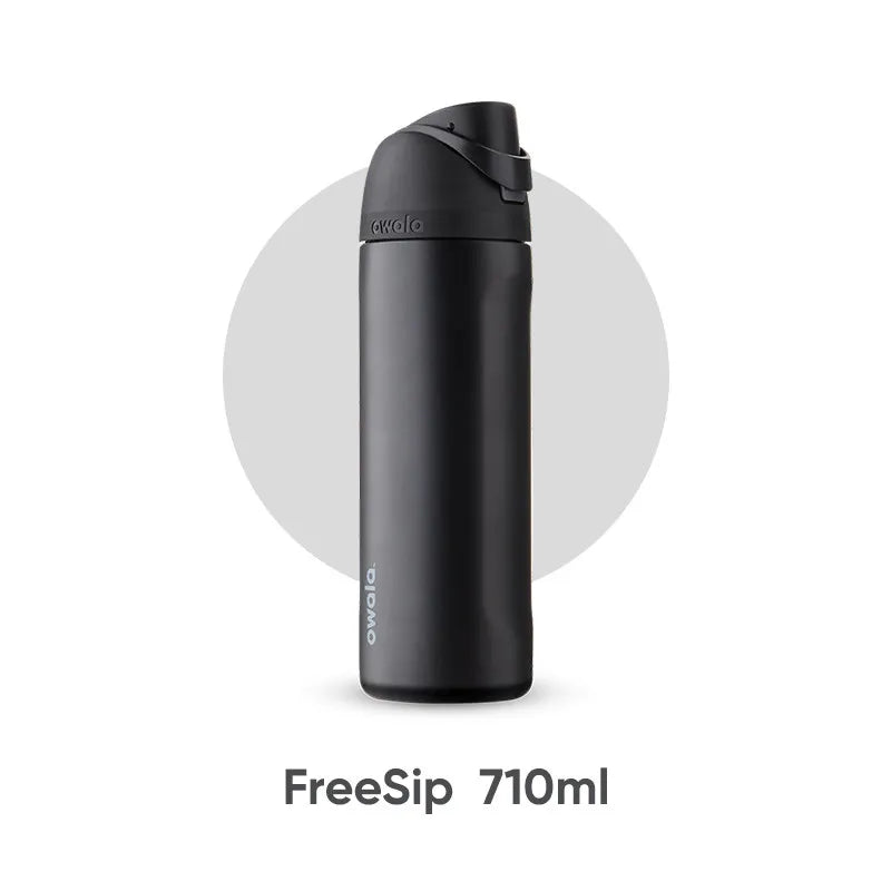 Owala insulated cup, straw cup, stainless steel water cup, high-value gift cup, 710ml