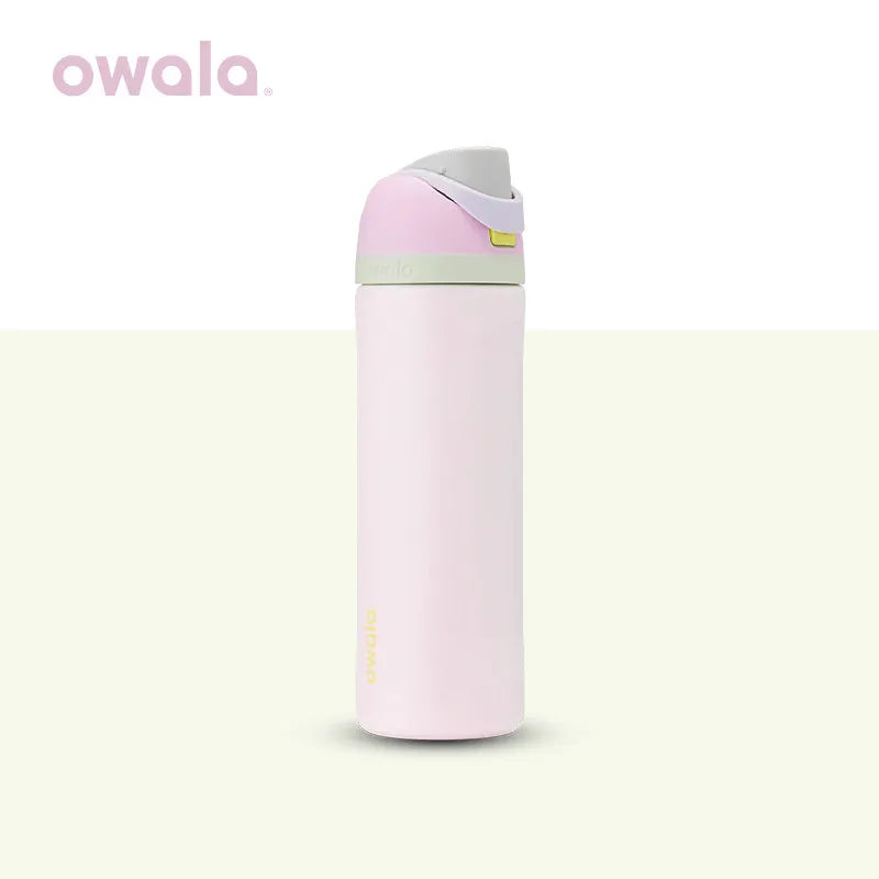 Owala insulated cup, straw cup, stainless steel water cup, high-value gift cup, 710ml