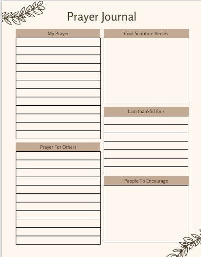 The Faith & Study Journal