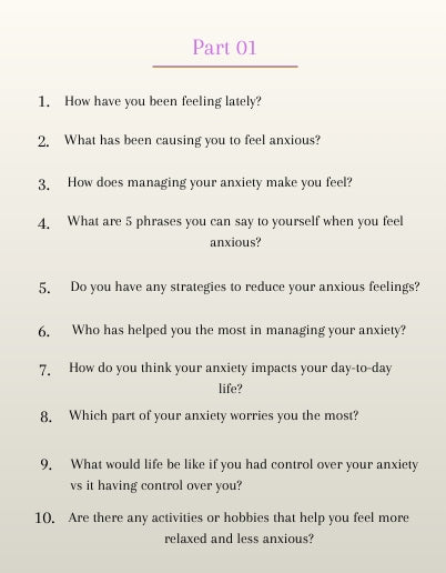 The 100 Deep Anxiety Prompts