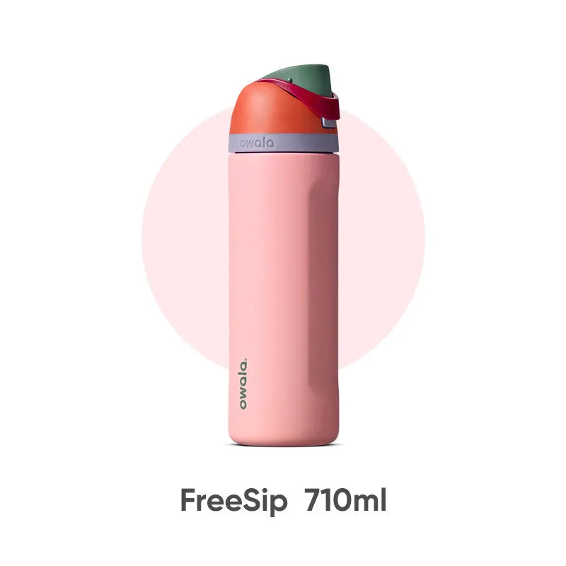Owala insulated cup, straw cup, stainless steel water cup, high-value gift cup, 710ml