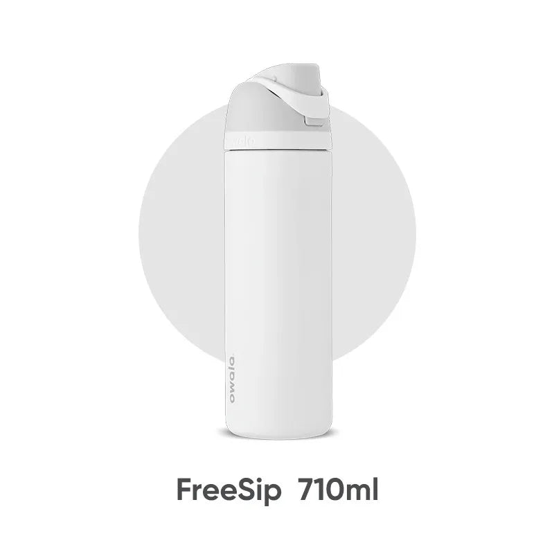 Owala insulated cup, straw cup, stainless steel water cup, high-value gift cup, 710ml