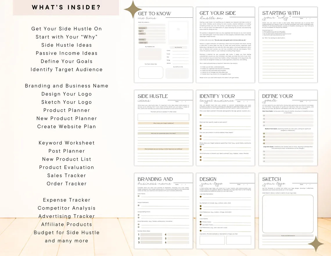 The Side Hustle Planner